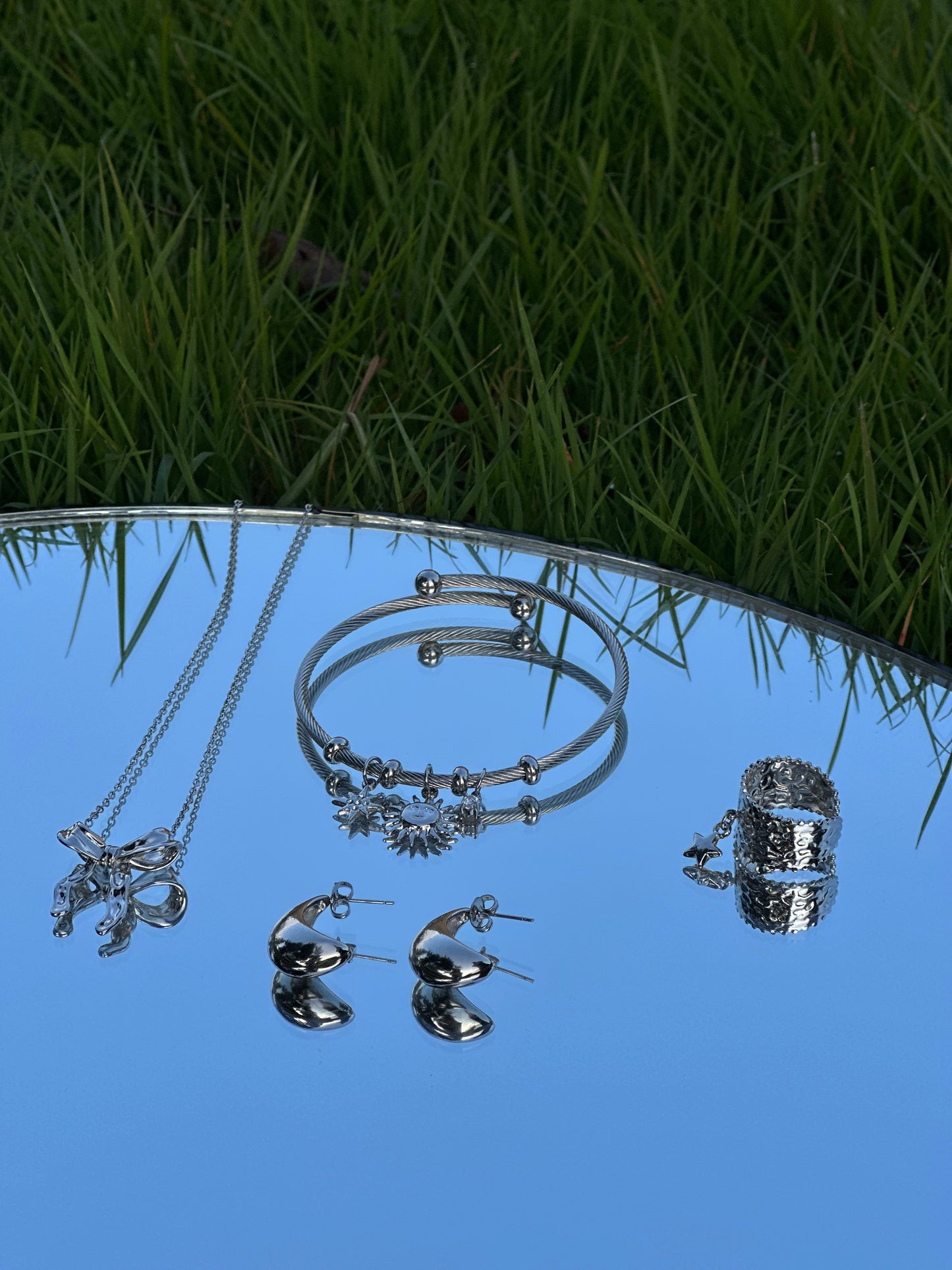 Petite box surprise argentée